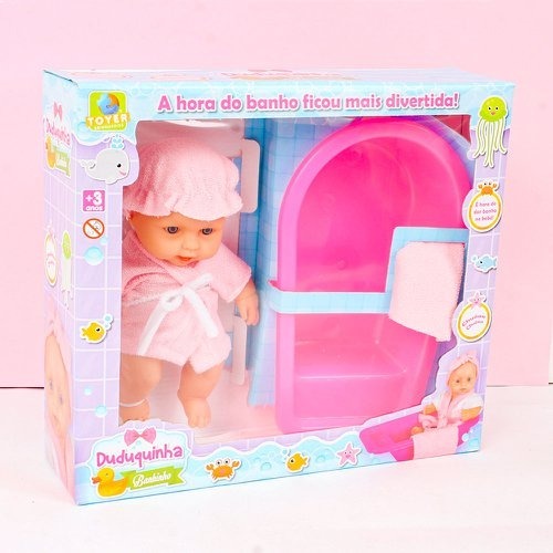 BONECA DUDUQUINHA BANHINHO